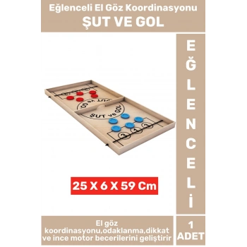 Premium Eğlenceli El-Göz Koordinasyonu Odaklanma Dikkat Geliştirici Futbol Oyun ŞUT VE GOL