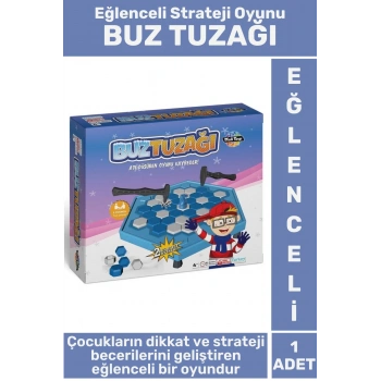 Premium Eğlenceli Strateji Dikkat Beceri Refleks Geliştiren Çocuk Oyun BUZ TUZAĞI