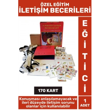 Özel Tüm Yaşlar Eğitici Özel Eğitim Konuşma İletişim Bozukluğu Geliştirici İLETİŞİM BECERİLERİ SETİ