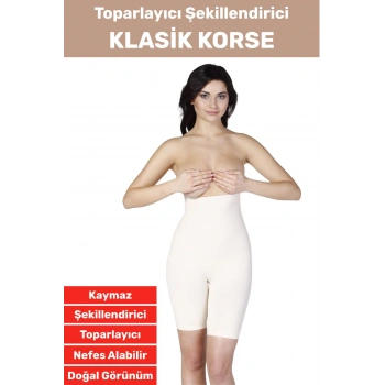 Özel Üretim İz İç Göstermez Kaymaz Sıkılaştırıcı Toparlayıcı İnceltici Klasik Korse