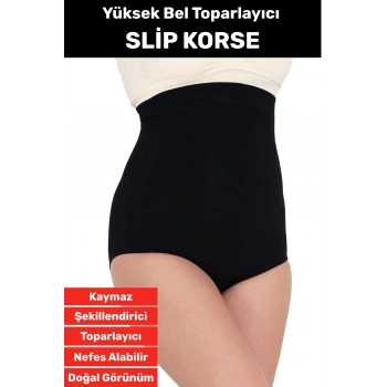 Özel Üretim İz İç Göstermez Kaymaz Sıkılaştırıcı İnceltici Yüksek Bel Slip Korse