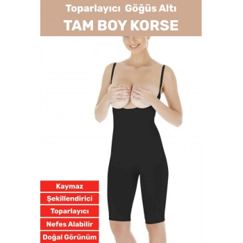 Özel Üretim İz İç Göstermez Kaymaz Sıkılaştırıcı Toparlayıcı Gögüs Altı Tam Boy Korse