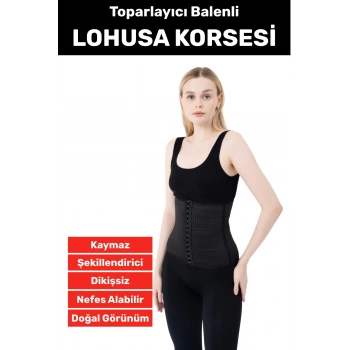 Özel Üretim Vücut Şekillendirici Beden Küçülten Toparlayıcı Doğum Sonrası Balenli Lohusa Korsesi