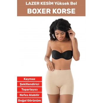 İz İç Göstermez Kaymaz Sıkılaştırıcı Toparlayıcı Şekillendirici LAZER KESİM Boxer Korse