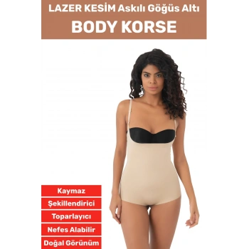 İz İç Göstermez Kaymaz Sıkılaştırıcı Toparlayıcı Şekillendirici LAZER KESİM Gögüs Altı Body Korse