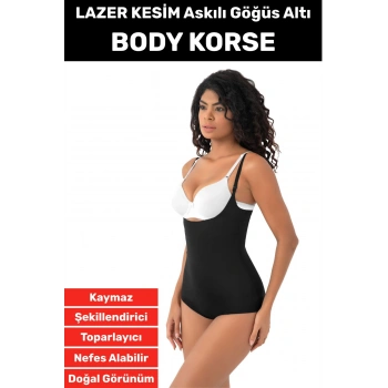 İz İç Göstermez Kaymaz Sıkılaştırıcı Toparlayıcı Şekillendirici LAZER KESİM Gögüs Altı Body Korse