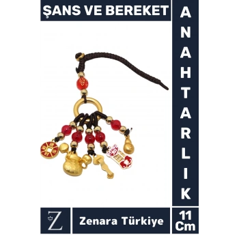 Özel Tasarım Yüksek Kaliteli Dayanıklı Dekoratif Şık Özel Gün Hediyelik ŞANS VE BEREKET Anahtarlık