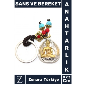 Premium Yüksek Kaliteli Dekoratif Şık Özel Gün Konsept Hediyelik ŞANS VE BEREKET Anahtarlık