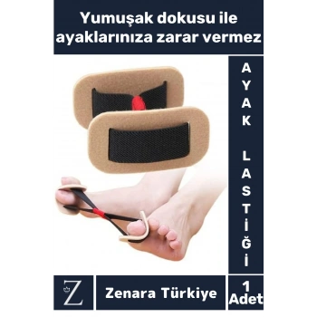 Premium Yumuşak Dokulu Rahat Kötü Görünüm Düzelten Fizyoterapi Ayak Baş Parmak Egzersiz Lastiği