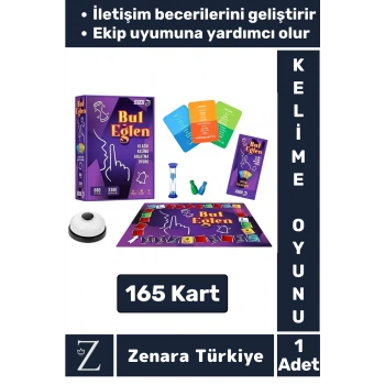 Premium Eğlenceli Kelime Bilgisi Ekip Uyumu İletişim Becerisi Gelişimi Arkadaş Grup Oyunu BUL EĞLEN