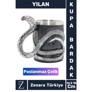 Premium Dekoratif Hediyelik Genç Yetişkin Eğlenceli Tasarım Figür Paslanmaz Çelik Kupa Bardak
