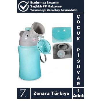 Premium Sağlıklı PP Malzeme +2 Yaş Taşıma İpli Tuvalet Eğitim Çocuk Lazımlık Sızdırmaz Pisuvar