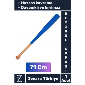 Premum Kırılmaya Dayanıklı Hassas Kavrama Yüksek Kaliteli Ahşap Baseboll Beyzbol Sopası 71 Cm