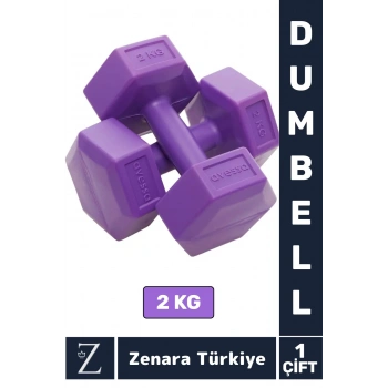 Premium Yüksek Kalite Sert Plastik Egzersiz Pilates Isınma Ev Hafif Ağırlık Antrenman 2X2 Kg Dambıl