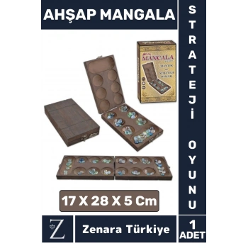 Eğlenceli TÜRK Strateji Oyunu Analitik Düşünme Becerisi Geliştirici Masa Oyun Takımı AHŞAP MANGALA