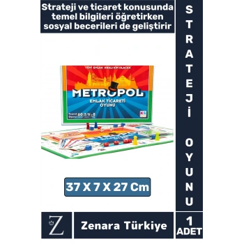 Eğlenceli İletişim Sosyal Stratejik Ticari Beceri Gelişimi Arkadaş Grup Oyun METROPOL EMLAK TİCARET