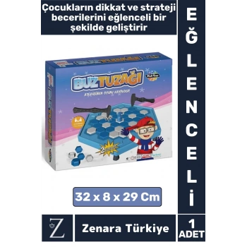 Eğitici Dikkat Strateji Beceri Refleks Geliştiren Eğlenceli Çocuk Oyun BUZ TUZAĞI