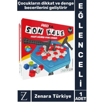 Çocuk Eğitici El Göz Koordinasyon Stratejik Beceri Dikkat Geliştiren Eğlenceli Oyun SON KALE