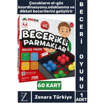 Eğitici El Göz Koordinasyonu Odaklanma Beceri Geliştirici Eğlenceli Çocuk Oyun BECERİKLİ PARMAKLAR