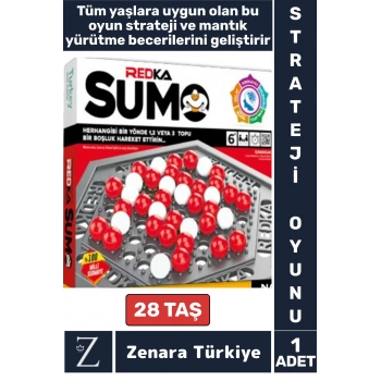 Tüm Yaşlara Uygun Zeka Strateji Mantık Yürütme Beceri Geliştirici Eğitici Eğlenceli Oyun SUMO