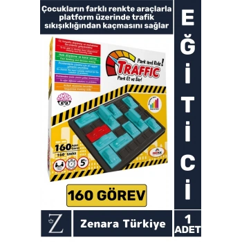 Çocuk Eğitici Zihinsel Beceri Sabır Mantık Yürütme Trafik Öğretimi Eğlenceli TRAFİK Oyunu