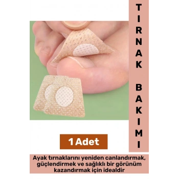 Hasarlı Renk Değiştirmiş Bakım Canlandırma Güçlendirme Sağlıklı Görünüm Tırnak Bakım Onarım Yaması