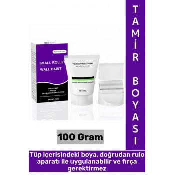 Küçük Duvar Yama Onarım Rötüş Su Küf Neme Dayanıklı Rulo Başlık Fırça Gerektirmez Duvar Tamir Boyası