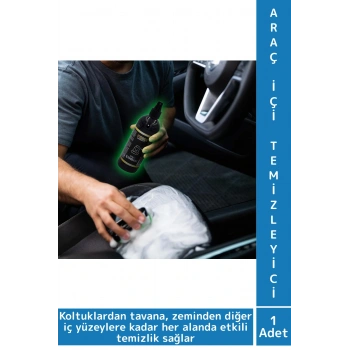 Premium Otomobil Koltuk Tavan Zemin Kir Leke Derin Detaylı Temizlik Araç İçi Temizleyici 410 ML