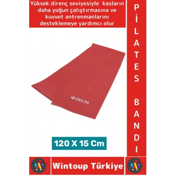 Premium Esneme Antrenman Fitness Aerobik Esnek Elastik Hafif Güçlü Sertlik Pilates Direnç Bandı