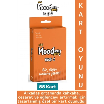 Eğlenceli Arkadaş Ortamı Sevgili Çift Parti İçki Kart Oyunu Mooduna Göre Mini-Klasik 2 -55 Kart