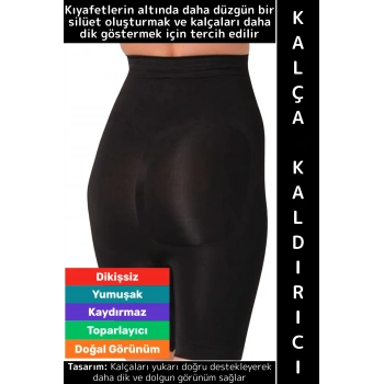 İz İç Göstermez Popo Bel Göbek Toparlayıcı Yumuşak Konforlu Kadın Dikişsiz Kalça Kaldırıcı Korse