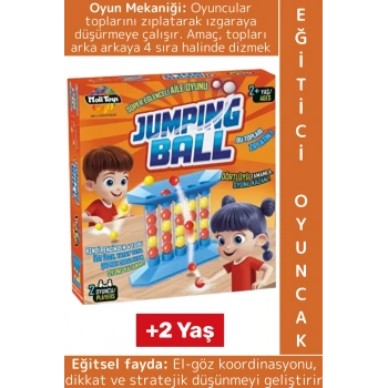 Eğitici Çocuk Dikkat Konsantrasyon El Göz Koordinasyonu Strateji Gelişim Eğlenceli Oyun Zıplayan Top