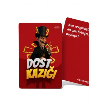 Eğlenceli Yılbaşı Arkadaş Grubu Parti Cesur Komik Bol Kahkaha Neşeli Oyun-Dost Kazığı 112 Kart