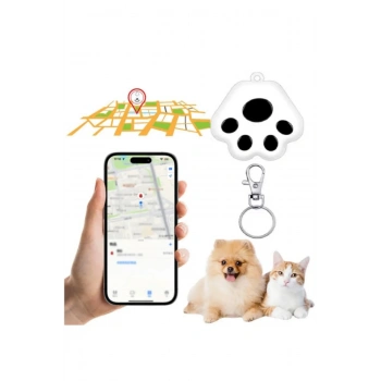 Premium Kaybolma Önleme Evcil Hayvan Kedi Köpek Tasma Uyumlu Klips Mobil Uygulamalı GPS Takip Cihazı