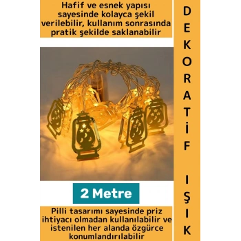 Ev Dekorasyonu Mağaza Cafe Vitrin Süsleme Şık Estetik Gaz Lambası Model Dekoratif LED Işık 2 Metre