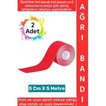 #AğrıBandı Uzun Süreli Hızlı Etki Kas Bel Bacak Kol Boyun Sırt Omuz Karın Kalça Isı Bandı İkili Set