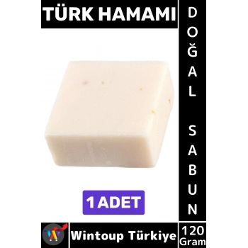 #KatıSabun %100 Doğal Bitkisel El Yüz Saç Vücut Cilt İçin Organik Türk Hamamı Sabunu 120 Gram