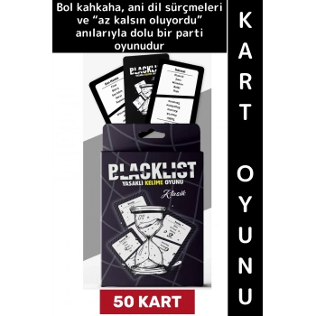 #KartOyunu Eğlenceli Keyifli Vakit Kız Erkek Genç Nesil Arkadaş Yetişkin 50 Kartlı Oyun-Klasik