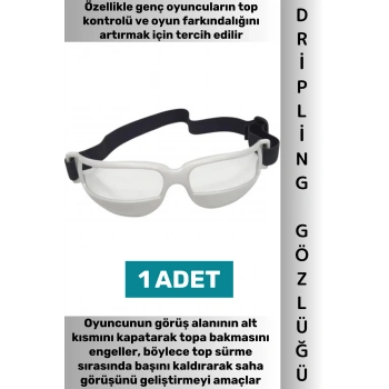 #DriplingGözlüğü Bisiklet Kayak Basketbol Antrenman Etkili Top Sürme Ayarlanabilir Dripling Gözlüğü