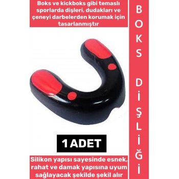 #BoksDişliği Kolay Şekil Alır Diş Dudak Çene Darbe Koruyucu Esnek Silikon Kickboks Boks Dişliği