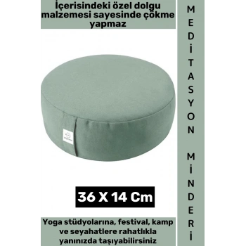 #MeditasyonMinderi Ultra Konforlu Rahat Outdoor Kamp Yoga Stüdyosu Meditasyon Minderi 36 X 14 Cm