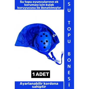 #SuTopuBone Klora Dayanıklı Çok Şık Kadın Erkek Ayarlanabilir Kordonlu Kulak Korumalı Su Topu Bonesi