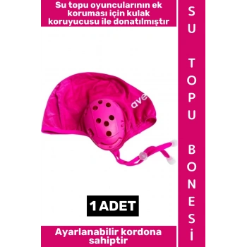 #SuTopuBone Klora Dayanıklı Çok Şık Kadın Erkek Ayarlanabilir Kordonlu Kulak Korumalı Su Topu Bonesi