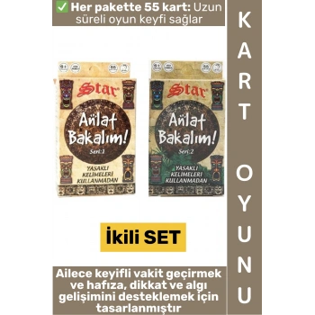 #OyunSeti Aile Arkadaş Grup Hafıza Dikkat Algı Çocuk Gelişimi Eğitici Kelime Kart Oyunu İkili Set