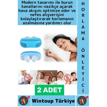 #HorlamaÖnleyici Rahat Nefes Alıp Verme Uyku Seyahat Horlama Azaltıcı Önleyici Burun Aparatı 2 Adet