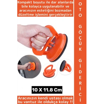#GöçükGiderici Kompakt Araba Otomobil Kaporta Vakum Oto Araç Göçük Giderici Pratik Büyük Boy Vantuz