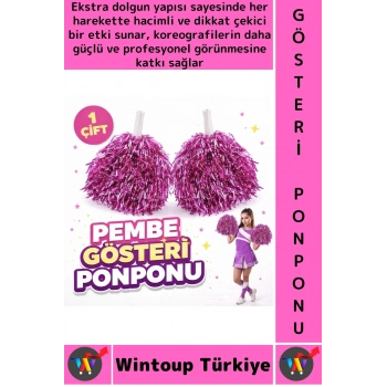 #Ponpon Hafif Esnek Okul Yıl Sonu Gösteri Etkinlik Tören Spor Dans Şık Ekstra Dolgun Ponpon 1 Çift