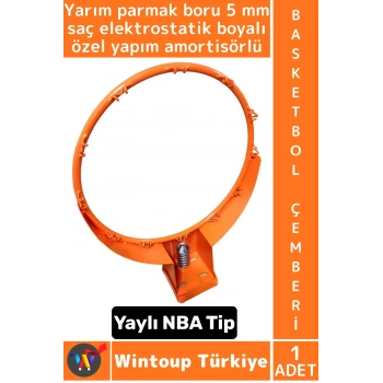 #Basketbol Dayanıklı Profesyonel Spor Okulu Kurs Saha Antrenman Yaylı NBA Tipi Şık Basketbol Çemberi