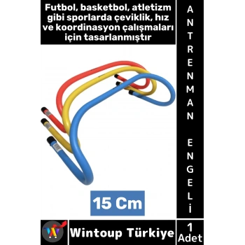 #AntrenmanMalzemesi Futbol Basketbol Atletizm Fitness Cross Fit Hız Çeviklik Antrenman Engeli 15 Cm