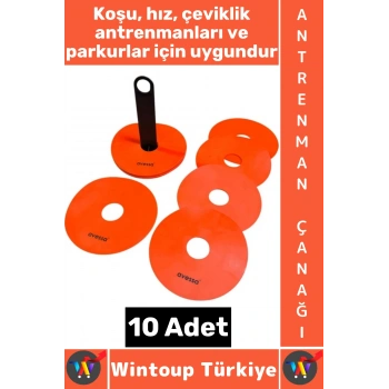 #AntrenmanMalzemesi Futbol Basketbol Voleybol Koordinasyon Hız Çeviklik Antrenman Çanağı 10 Adet